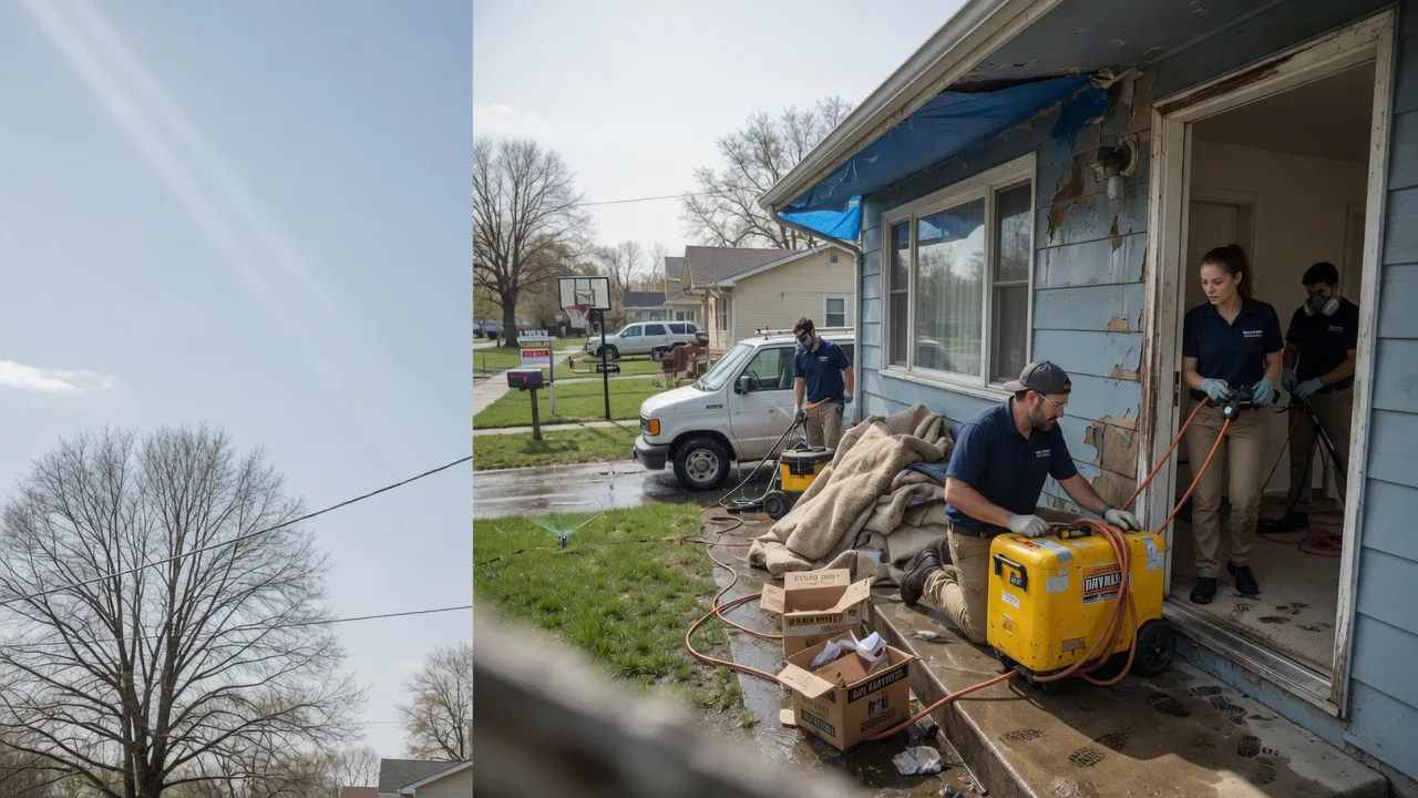 Basement Flood Cleanup in New Hartford, IA near me